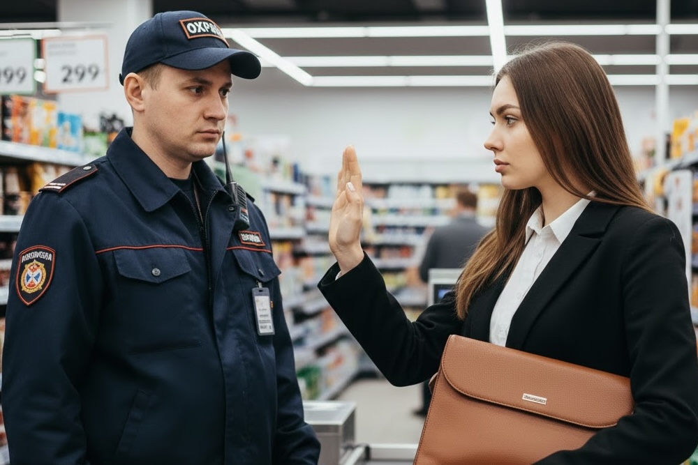 Правозащитник разъяснила, когда охранник нарушает права клиента